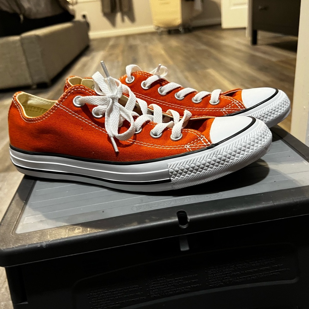 Converse All Star 149517F Unisex Burnt Orange Sneakers Size W8/ M6